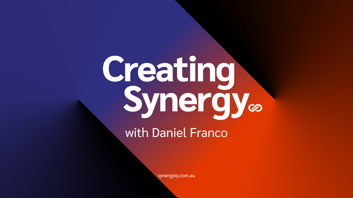 Synergy IQ - Creating Synergy Podcast Cover - wide